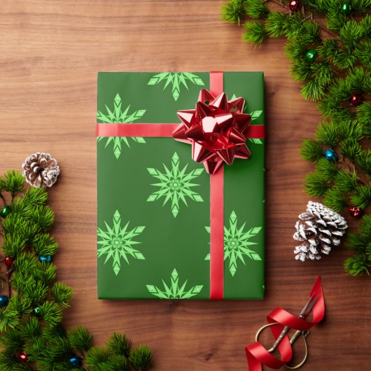 30 inch * 60 voet groene sprankeling glanzend cadeaupapier (Feestdagen Geschenken)