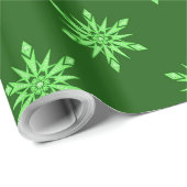 30 inch * 60 voet groene sprankeling glanzend cadeaupapier (Rol Hoek)