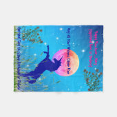 30-inch x40-inch monoloog fleece deken (Voorkant (Horizontaal))