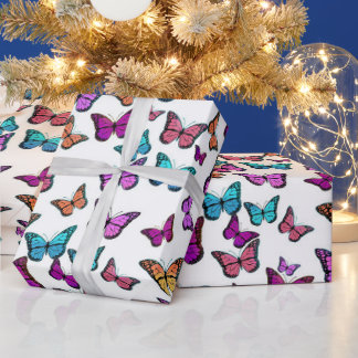 30 inch x 60 voet Vlindervouwpapier Cadeaupapier