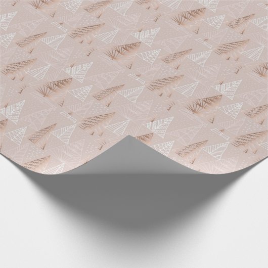 30 inch x 6 voet kerstpapier cadeaupapier (Hoek)