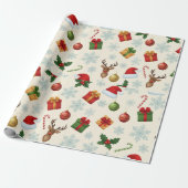 30 inches x 6 feet Wrapping Paper, Matte Wrapping Cadeaupapier (Uitgerold)