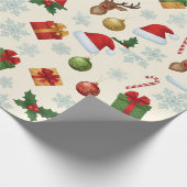 30 inches x 6 feet Wrapping Paper, Matte Wrapping Cadeaupapier (Hoek)