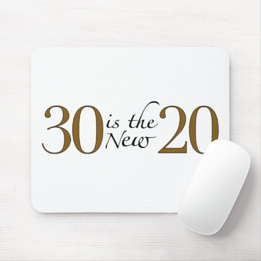 30 is de nieuwe 20 muismat (Met muis)