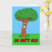 30 Is niet oud als je een Wenskaart bent Kaart (Gele Bloem)