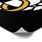 30 jaar 30ste trouwdag met grote kans poster (Hoek)