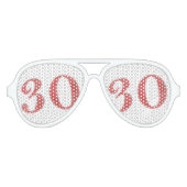 30 jaar aviator zonnebril (Voorkant)