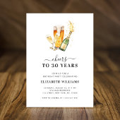 30 jaar bier thema 30ste verjaardag kaart