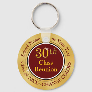 30 jaar durende High School Reunion Ideeën Sleutelhanger