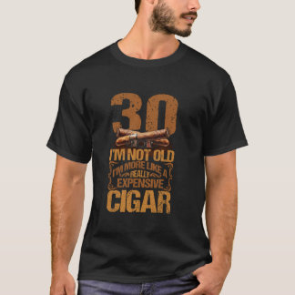 30 jaar Echt Dure Sigaar 30ste Verjaardag Ciga T-shirt