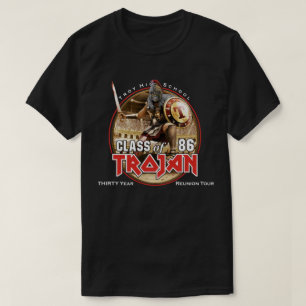 30 jaar Eddie op donkere kleding T-shirt