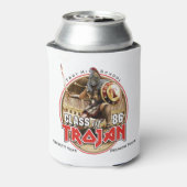 30 jaar Eddie op witte (of lichte) Accessoires Blikjeskoeler (Blikje Achterkant)