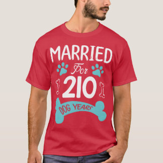 30 Jaar Getrouwd - 210 Hondsdagen T-shirt