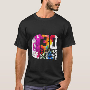 30 JAAR GEWELDIGE HONKBAL 30E VERJAARDAG L T-SHIRT