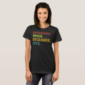 30 jaar Geweldige sinds de 30e geboorte van decemb T-shirt (Voorkant volledig)