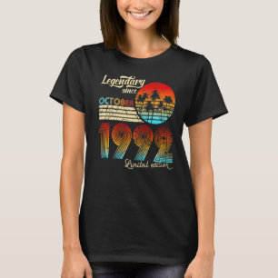 30 jaar Geweldige sinds oktober 1992 30e geboorte T-shirt
