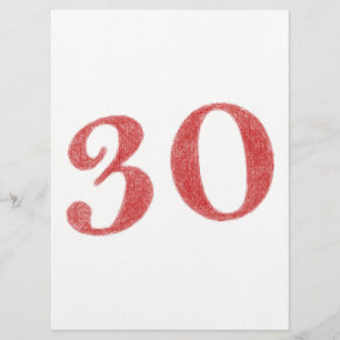 30 jaar jubileum kaart