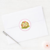 30 jaar Jubileum Ronde Sticker (Envelop)