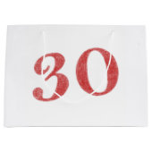 30 jaar large cadeautasje (Voorkant)