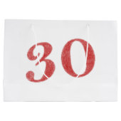 30 jaar large cadeautasje (Achterkant)