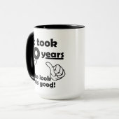 30 jaar om er zo goed uit te zien mok (Voorkant links)