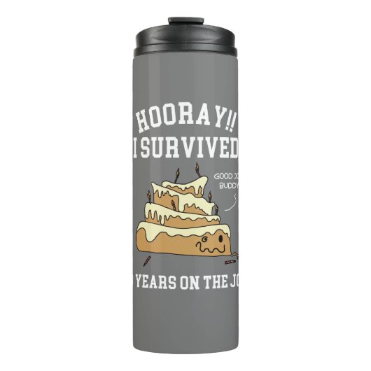 30 jaar op het 30e Jubileum van de Werknemer Thermosbeker (Voorkant)