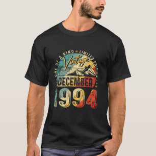 30 jaar oud cadeau Grappig December 1994 Bday T-shirt