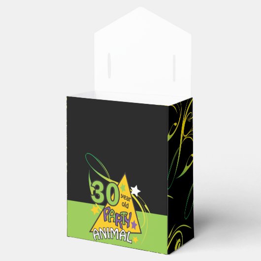 30 jaar oud dier - 30e verjaardag bedankdoosjes (Geopend)