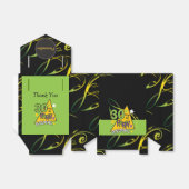 30 jaar oud dier - 30e verjaardag bedankdoosjes (Uitgevouwen)