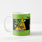 30 jaar oud dier - 30e verjaardag koffiemok (Links)