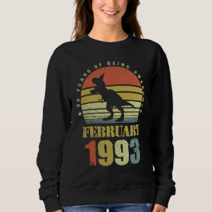 30 jaar oud Dinosaur februari sinds 1993 30e herfs Trui