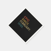 30 jaar oud epic sinds februari 1993 Funny 30th B Servet (Hoek)