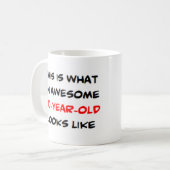30 jaar oud, geweldige koffiemok (Voorkant links)