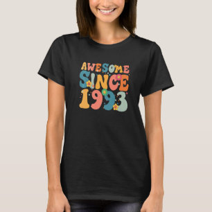 30 jaar oud Geweldige sinds 1993 30e verjaardag me T-shirt