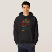 30 jaar oud Geweldige sinds 30 augustus 1992 Hoodie (Voorkant volledig)