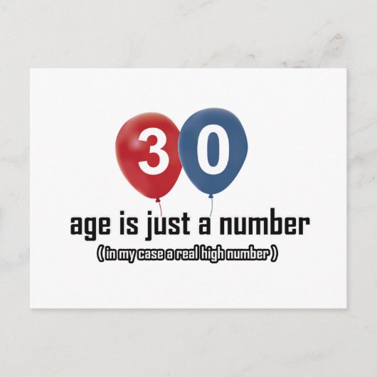 30 jaar oud niets anders dan een aantal design briefkaart (Voorkant)