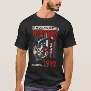 30 jaar oude baarmoeder geboren in 1992 30e geboor t-shirt
