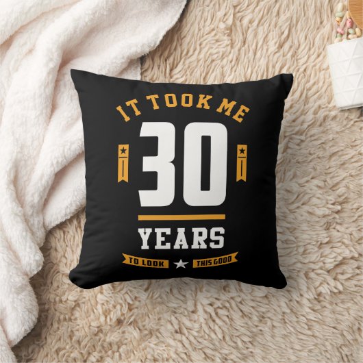 30 jaar oude bruistocht kussen (Deken)