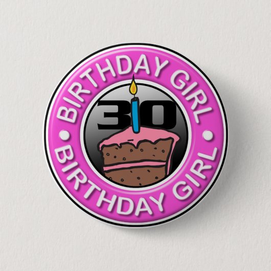 30 jaar oude Button (Voorkant)