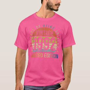 30 jaar oude cadeautjes 1992 Limited Edition 30t T-shirt