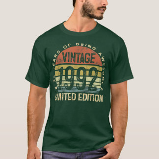 30 jaar oude cadeautjes  1992 Limited Edition 30t T-shirt
