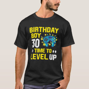 30 jaar oude dag jongens videogames 30th Birthda T-shirt