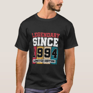 30 jaar oude geschenken legendarische sinds 1994 V T-shirt