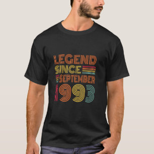 30 jaar oude legende sinds september 1993 30e gebo t-shirt