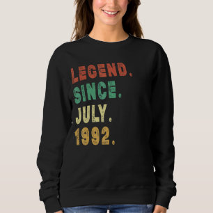 30 jaar oude legering sinds juli 1992 30e verjaard trui