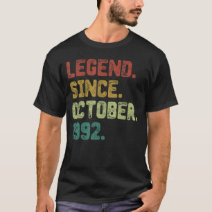 30 jaar oude legering sinds oktober 1992 30e geboo t-shirt