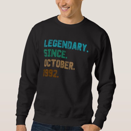 30 jaar oude legering sinds oktober 1992 30e geboo trui (Voorkant)