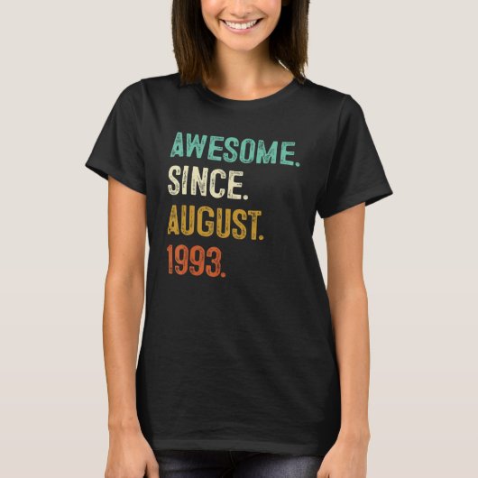 30 jaar oude Mannen van de 30e verjaardag Geweldig T-shirt (Voorkant)