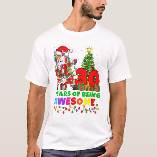 30 Jaar Unicorn Zijn T-shirt (Voorkant)