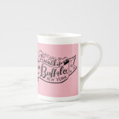 30 jaar vriendschap in Buffalo NY Porselein Kop (Rechts)